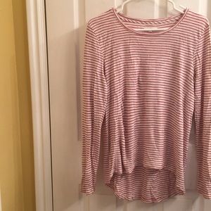 Madewell Oversized stripped top